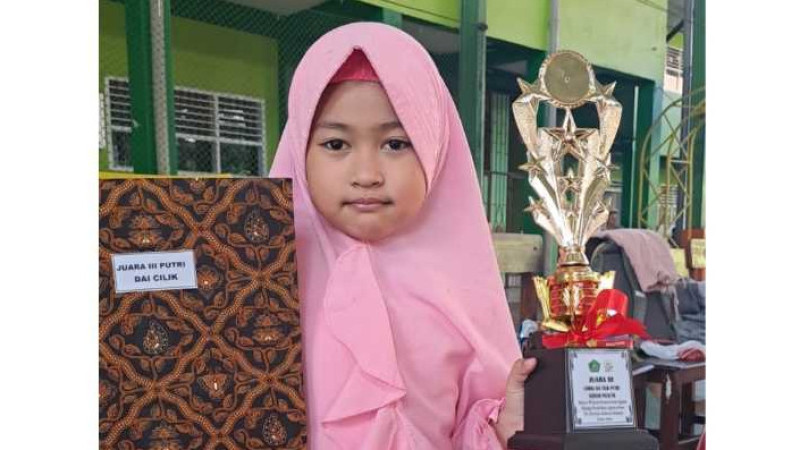 Prestasi Membanggakan Uswatun Hasanah Dari TK Annida Juara 3 Lomba Dai