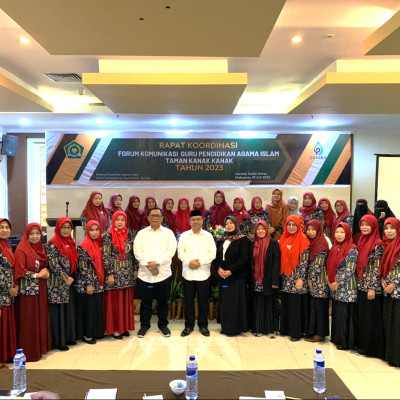 Buka Rakor Forum Guru PAI TK/PAUD, Kakanwil Ingatkan Nilai di Surah Al Alaq