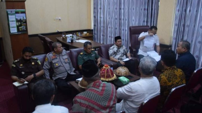 Kakankemenag Sinjai Hadiri Rapat Persiapan Pemberangkatan Jamaah Calon