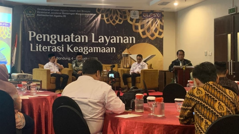 Kabid Urais Utus Perwakilan Ikuti Kegiatan Penguatan Layanan Literasi