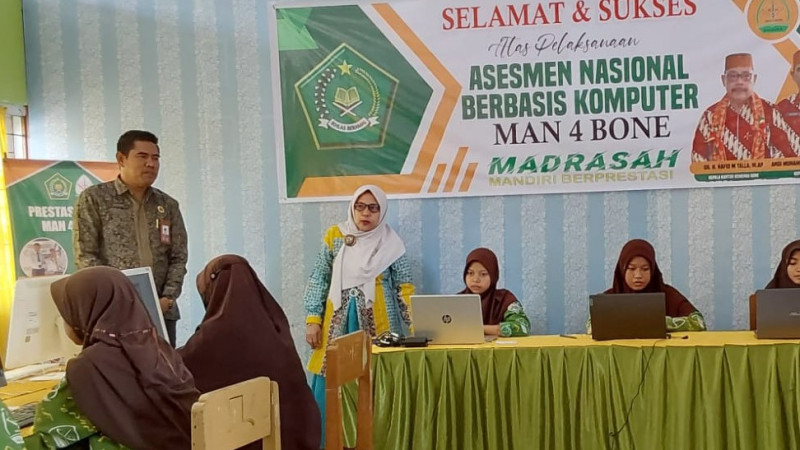 Pengawas Madrasah Lakukan Monitoring ANBK Dan Supervisi Akademik Di MAN ...