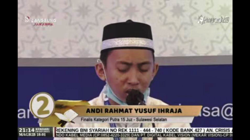 Santri Pondok Tahfizhul Quran Al Amin Aminullah Barandasi Maros Ini