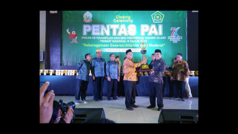 Jawa Barat Raih Juara Umum Pentas Pai Nasional Ix Tahun 2019