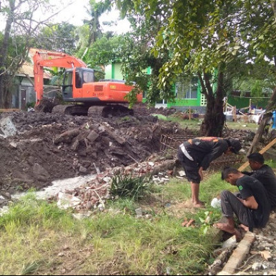 Pengerjaan Gedung  Baru PLHUT  Jeneponto  Mulai dilaksanakan .