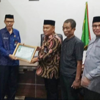 Kakan Kemenag Pinrang  Terima Kunjungan Silaturahmi PD DDI Kab. Pinrang