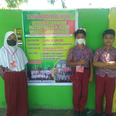 PPDB MTs Muhammadiyah Bulukumba Berjalan Lancar di SDN 221 Tanah Kongkong