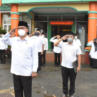 Kakan Kemenag Bone Ucapkan Terima Kasih Ke Jajarannya di Upacara HKN