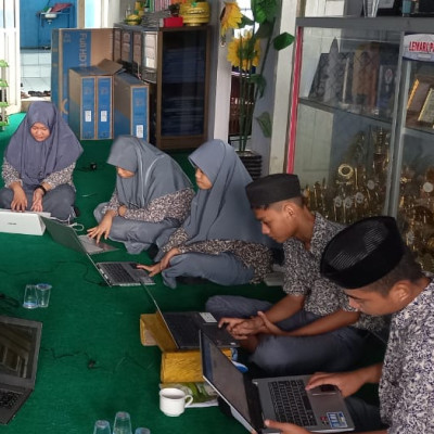 Unik Simulasi KSN/K 2022, Santri MA Al-Junaidiyah Biru Tudang Sulekka