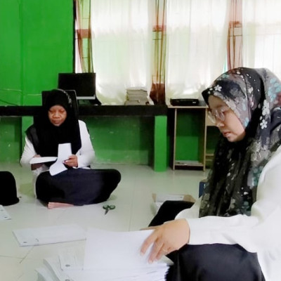 Persiapan Panitia MTsN 1 Bulukumba Jelang PAT TP. 2021/2022