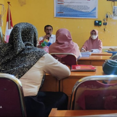 MTs Muhammadiyah Songing Adakan Rapat Pembentukan Panitia PAT Semester Genap