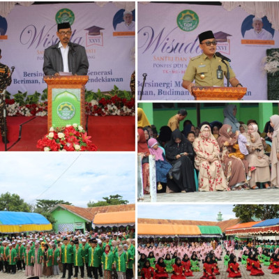 Wakili Kakan Kemenag Kasi PD. Pontren Hadiri Wisuda Santri Santriwati PonPes DDI Mattoanging Bantaeng