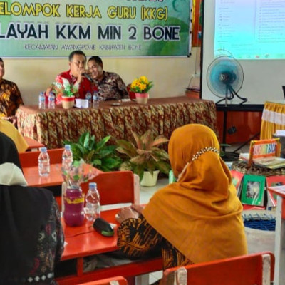 Satukan Persepsi, MIN 2 Bone Gelar Rapat KKM dan KKG