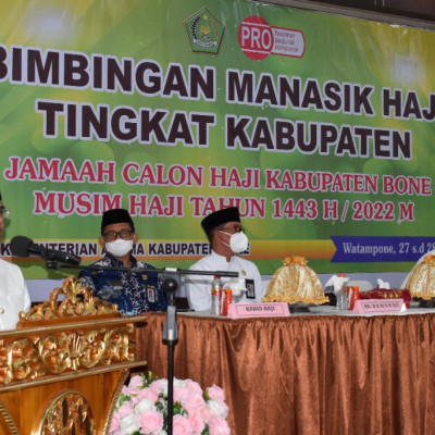 Jemaah Haji Bone Bakal Berangkat, Kemenag Bone Gelar Manasik Haji