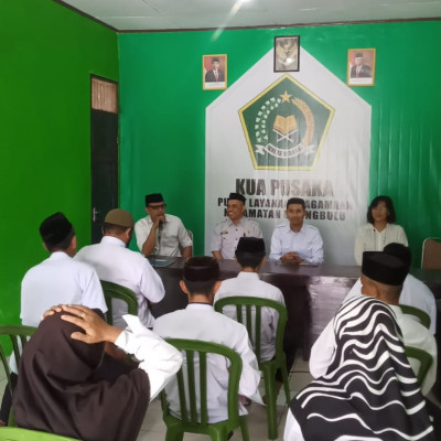 Kasi Bimas Islam Kemenag Gowa Apresiasi Penataan Ruang Layanan KUA Biringbulu