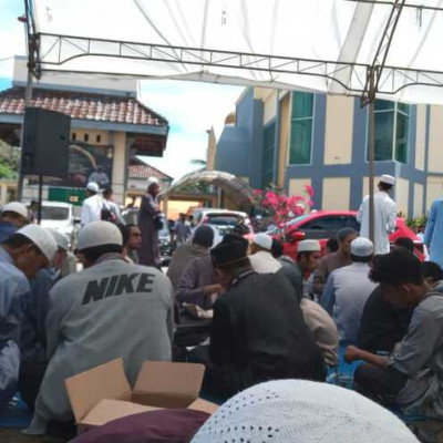 Santri Ponpes Ibnu Abbas Bulukumba Datangi Tabligh Akbar di Takalar 