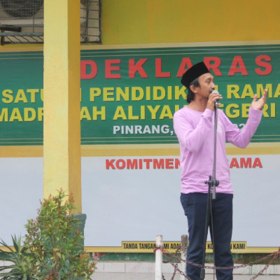 MAN Pinrang Deklarasi Madrasah Ramah Anak