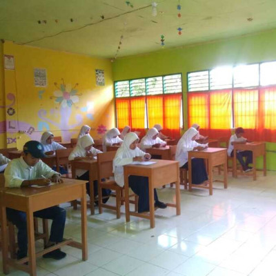 Hari Pertama PAT di MTs Darul Ulum Muhammadiyah Jalanjang