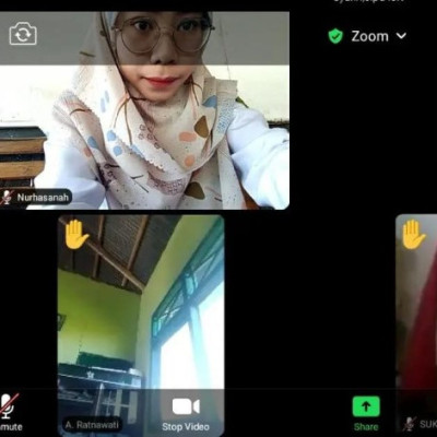 Guru MTsN 7 Bulukumba Antusias Ikuti Webinar Teknik Penulisan Ijazah