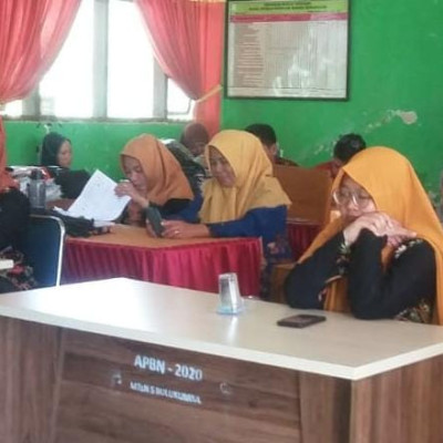 Kamad MTsN 5 Bulukumba Gelar Rapat Pembentukan Panitia Pemilihan Pengurus OSIM