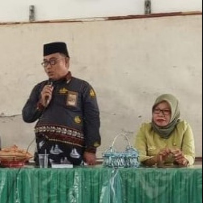 Hadiri Penamatan SDN 138 Basokeng, Kamad MTsN 3 Bulukumba Beri Sambutan