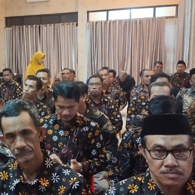 Pererat Silaturahim, Kamad MA Tengah Lembang Hadir dalam Kegiatan Rakor