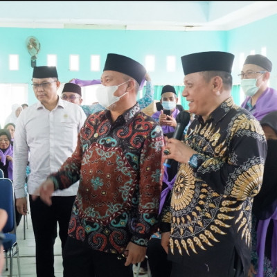 Kakankemenag Lutim laporkan Jadwal Keberangkatan JCH Kloter 12 pada Bupati Lutim