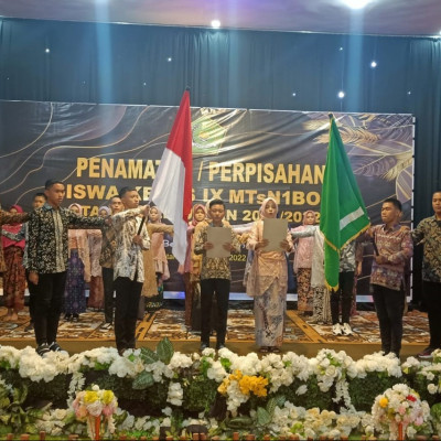 Makkasau Ballroom Jadi Saksi Kemeriahan Penamatan MTsN 1 Bone Tahun 2022