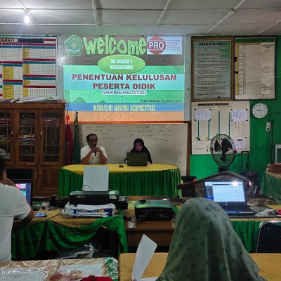 MIN 1 Bulukumba Gelar Rapat Penentuan Kelulusan Peserta Didik Kelas VI TP. 2021/2022