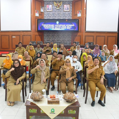 Kasi Penmad Kemenag Sinjai Ikuti Verifikasi Lapangan Hybrid Kabupaten Layak Anak