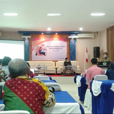 Operator MTsN 4 Sinjai Hadiri Kegiatan End User Training Sakti Modul Pelaporan Tahun 2022