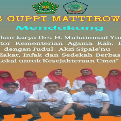 MTs Guppi Mattirowalie Galakkan Program AKZI SIFALE'NU Gagasan Kemenag Bulukumba