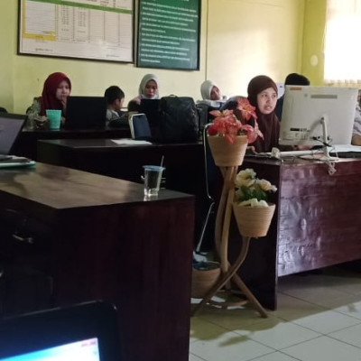 Guru MTs Badan Amal Lakukan Perekapan dan Pengelolaan Nilai  PAT