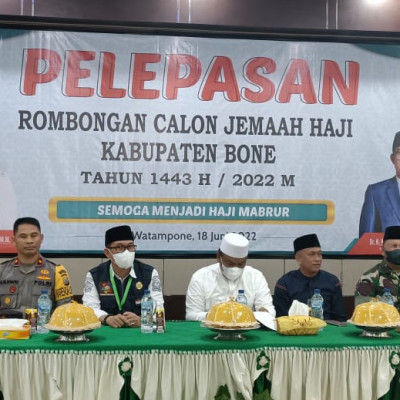 Jemaah Calon Haji Bone Di Lepaskan