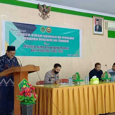 Ciptakan Situasi Aman dan Damai, Kasi Bimas Islam Sambut Sinergitas Polresta Parepare