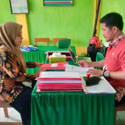 Tindak Lanjut Administrasi Pendidik Kamad MI Nurim Laksanakan Supervisi Penilaian