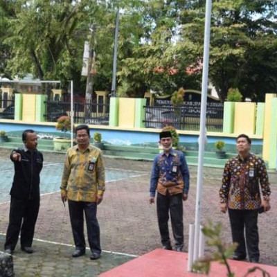 Tingkatkan Keindahan Dinding, Gedung Kemenag Sinjai Perbaharui Warna Cat