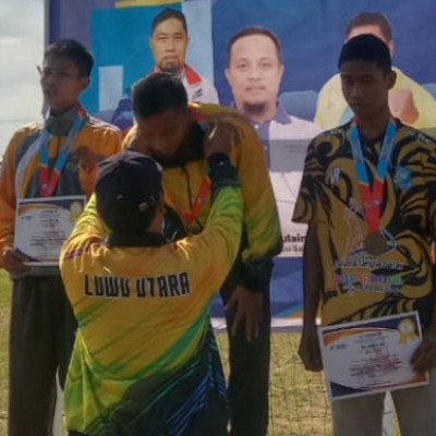 Siswa MA YPPI Sapobonto Raih Perunggu Cabor Lari 800 Meter POPDA Sulsel 2022