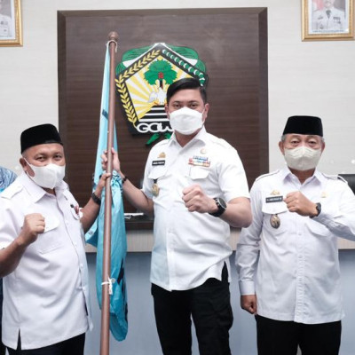 Lepas Khafilah MTQ XXXII, Bupati : Gowa Punya Mental Juara