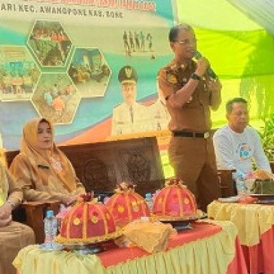 Prosesi Pembukaan Bimbel dan Konseling AKM di MIN 2 Bone