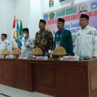 Guru MTsN 1 Bone Hadiri Dialog Sosialisasi Moderasi Beragama dan Bernegera