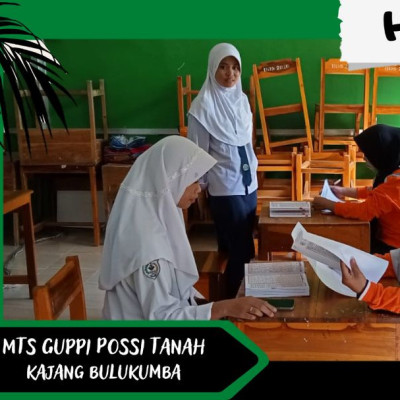 Alumni MTs Guppi Possi Tanah, Peringkat Satu Jalur Akademik di SMAN 5 Bulukumba