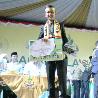 Ahmad Hazimul, Siswa MTsN 1 Bone Juara MTQ ke XXXII