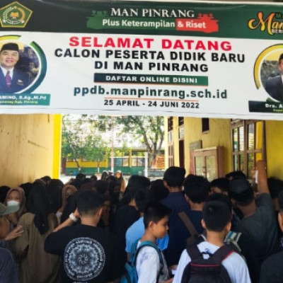 360 Calon Peserta Didik MAN Pinrang Dinyatakan Lulus