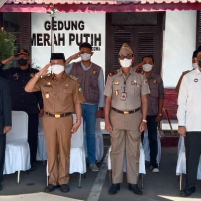 Kakankemenag Gowa Hadiri Upacara Hari Bhayangkara ke-76