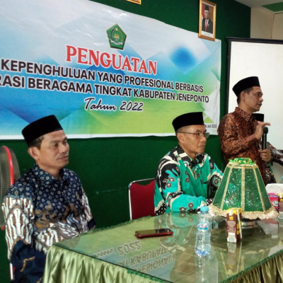 Buka Keiatan di Jeneponto, H. Tonang Imbau Penghulu Jadi Penggerak Moderasi Beragama