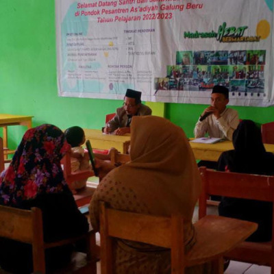 MTs PP. As’adiyah Galung Beru Gelar Rapat Pembagian Tugas TP. 2022/2023