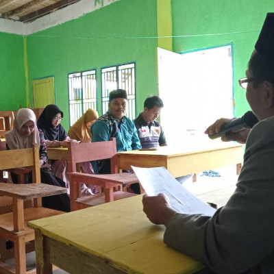 Rapat Pembentukan Panitia Matsama MTs PP. As’adiyah Galung Beru TP. 2022/2023