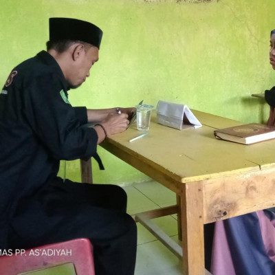 Siswa Baru Ini Ucap Syukur Diterima di MA PP. As’adiyah Galung Beru