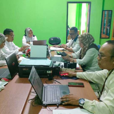 Bagian Keuangan Kantor Kemenag Parepare Gelar Rapat Intern