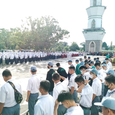 Siswa Baru MAN 2 Bone Ikut Pembukaan Matsama Se Kota Watampone